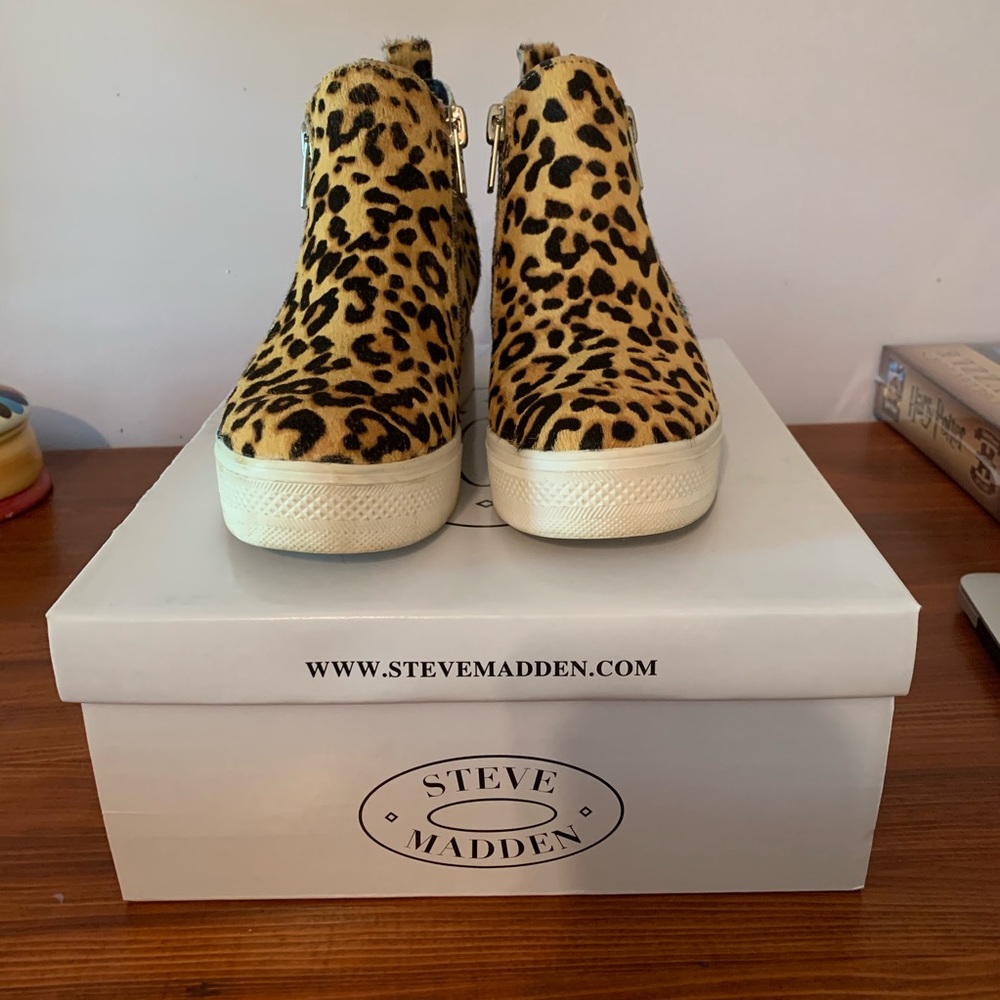 Steve Madden Wedgie - Leopard